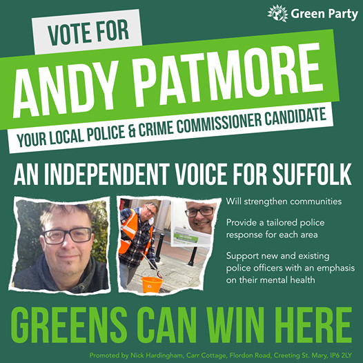Andy Patmore Election Leaflet